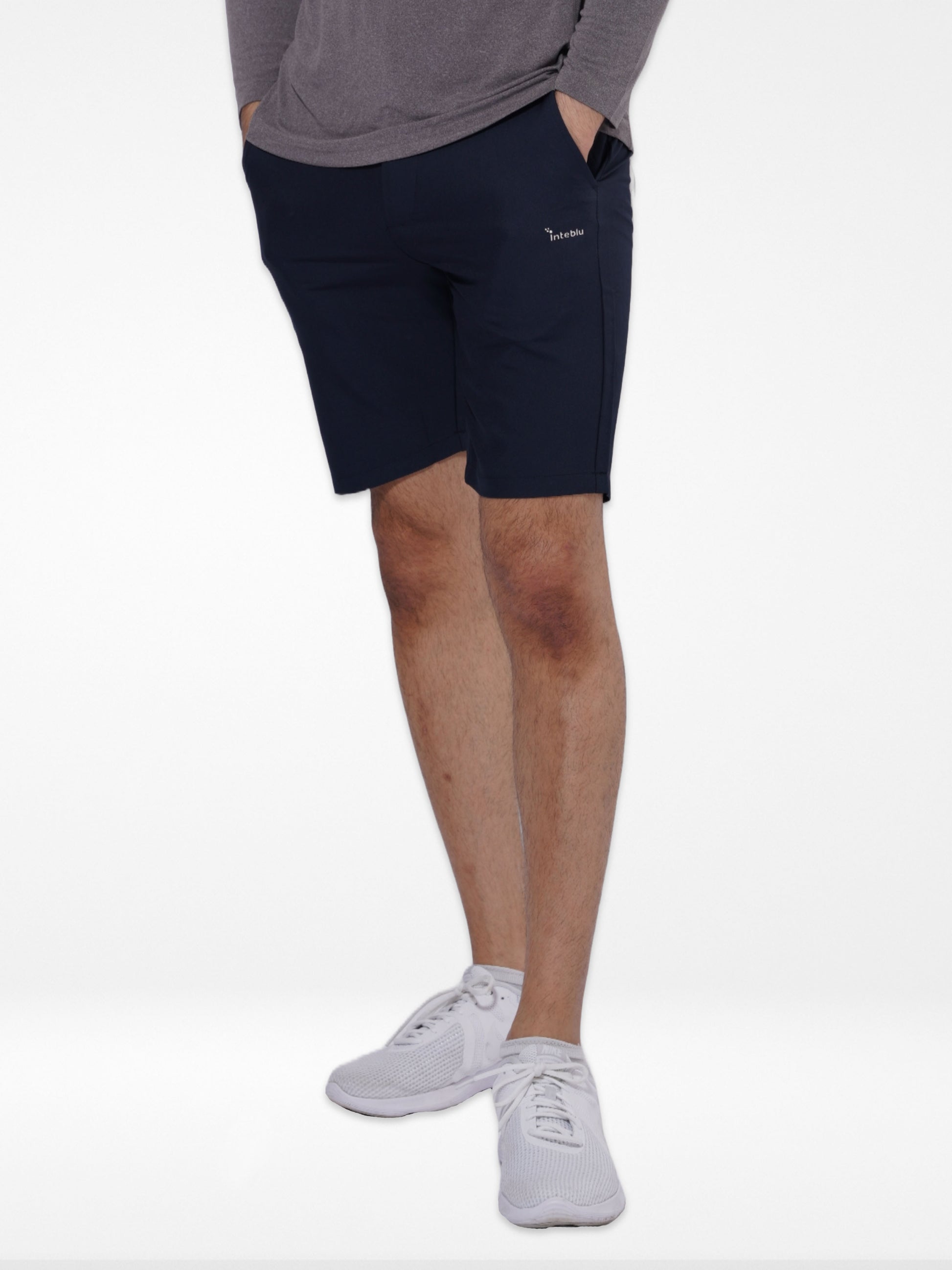 Men's Navy Shorts - Stylish Summer Shorts - Inteblu™