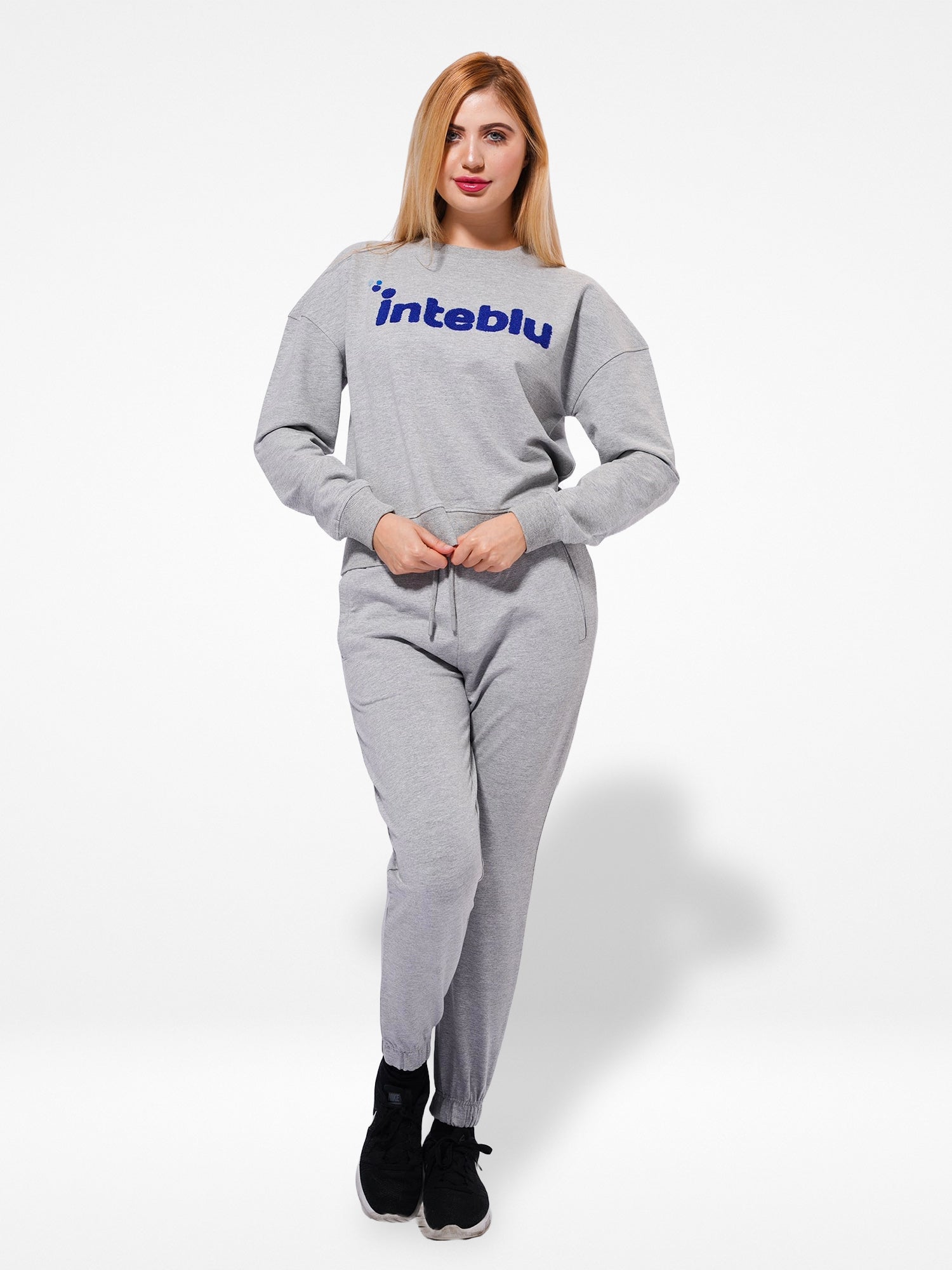 Women Sweatshirt & Joggers Set - Inteblu™