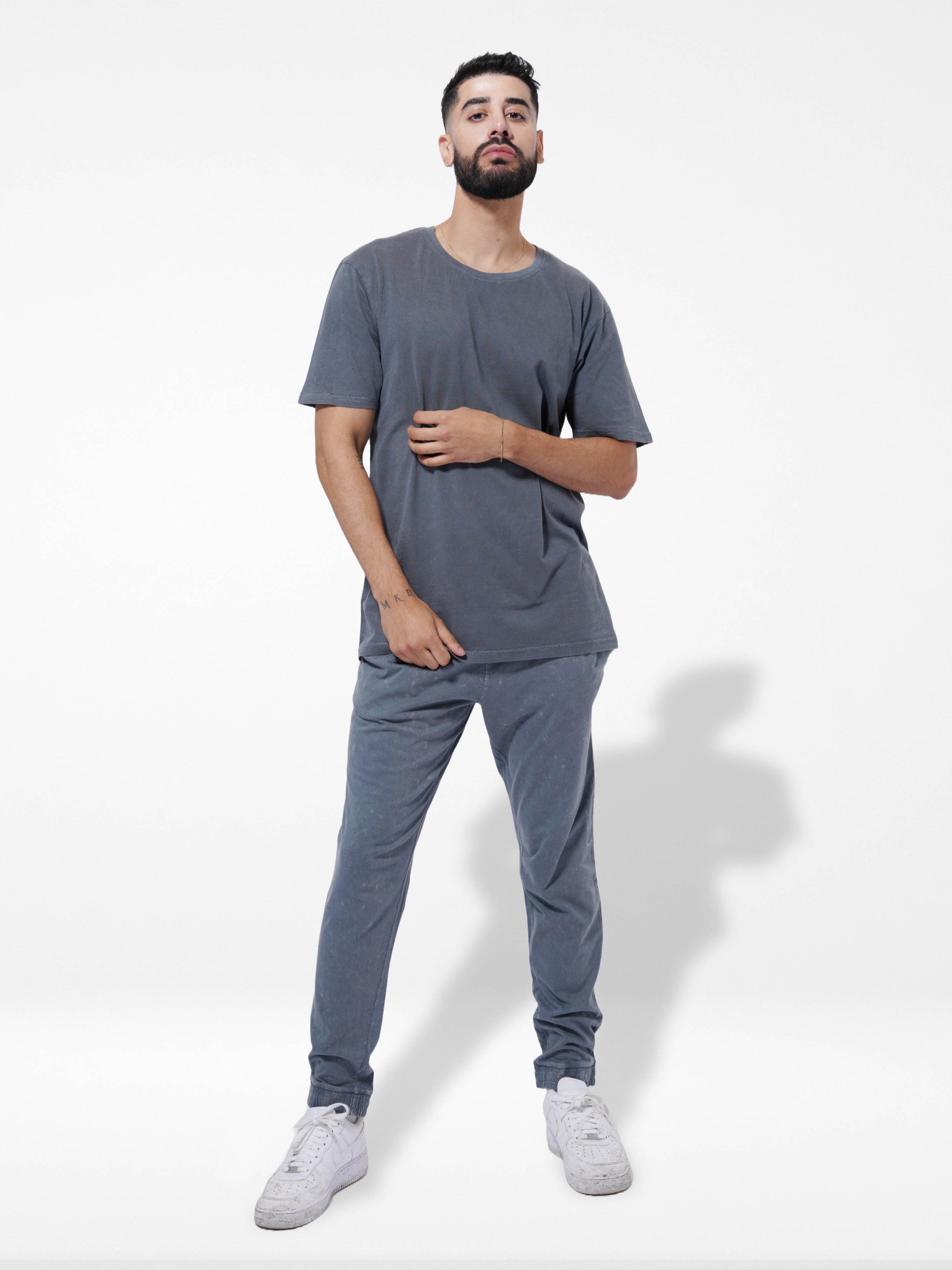 Acid wash Menswear Set - Colorful Casual Attire | Inteblu - Inteblu™