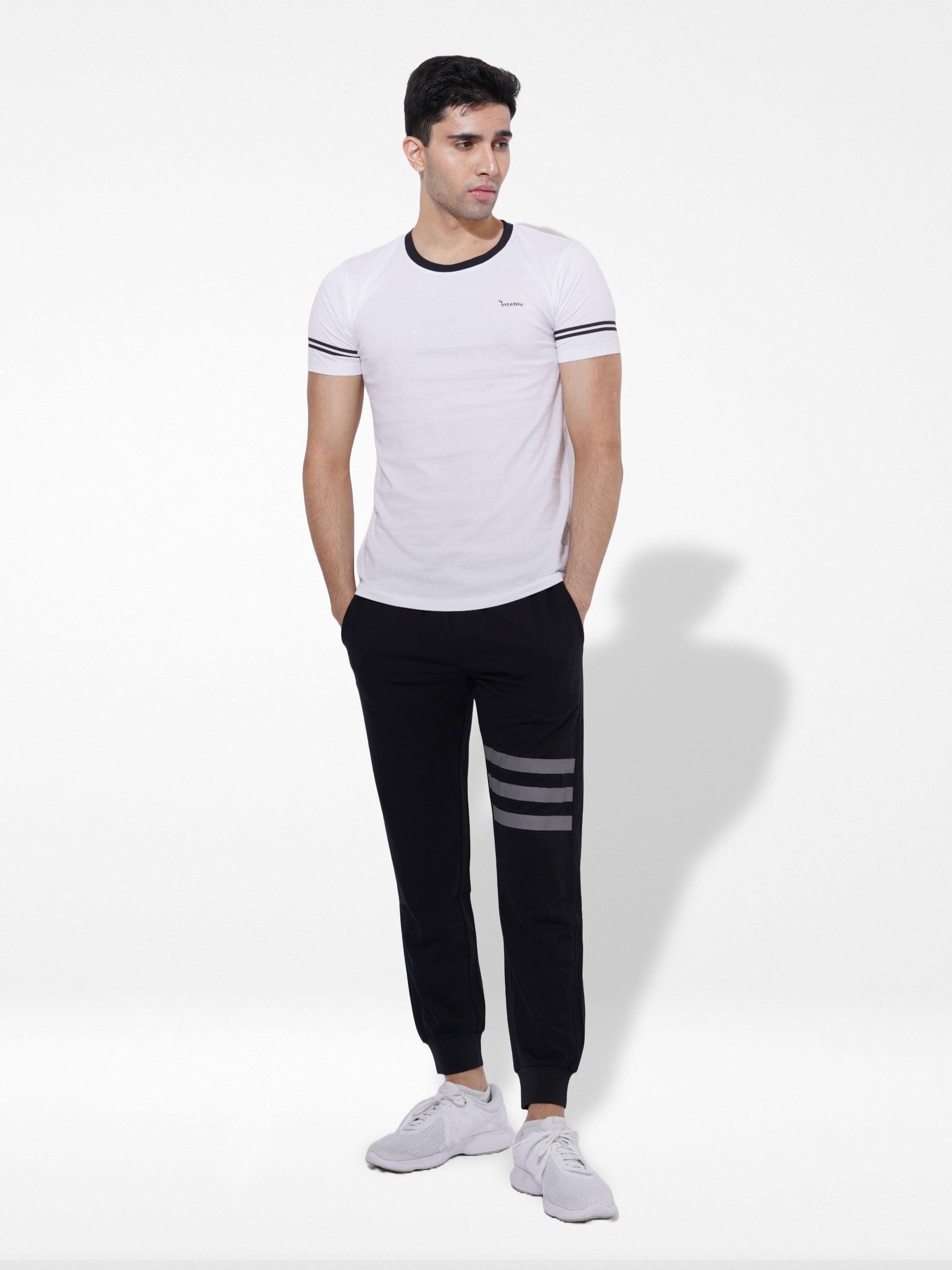 Striped Cotton Loungewear for Men - Inteblu™