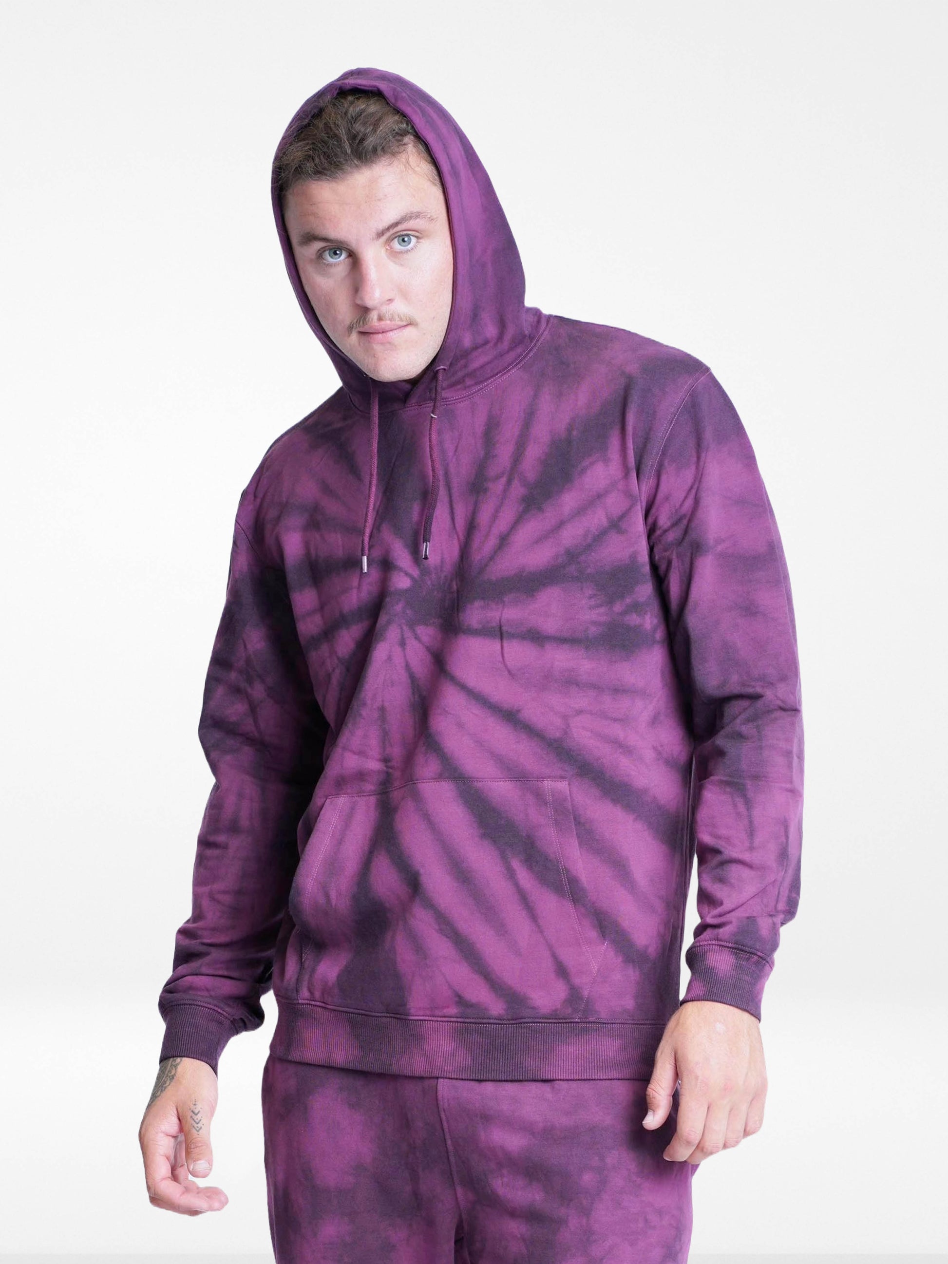 Men's Hoodie & Jogger Set (Tie-Dye) - Inteblu™