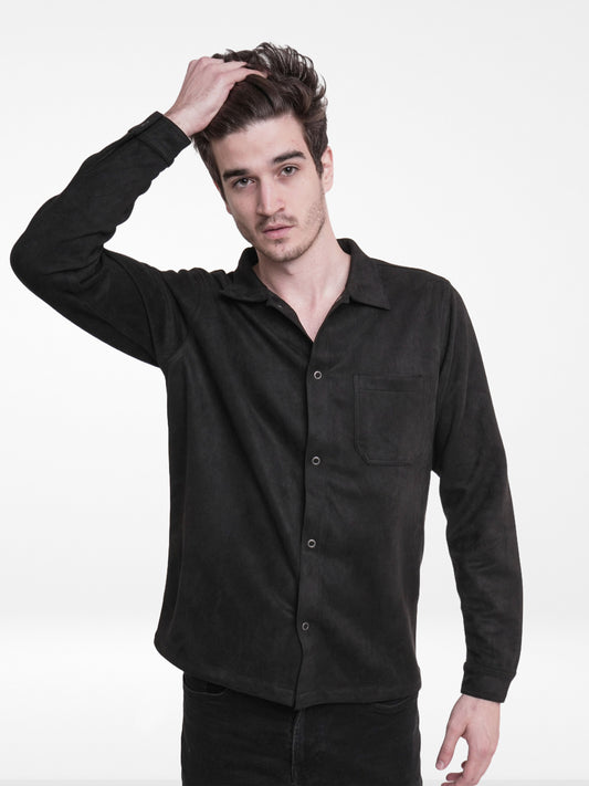 Men's Suede Shirt - Inteblu™