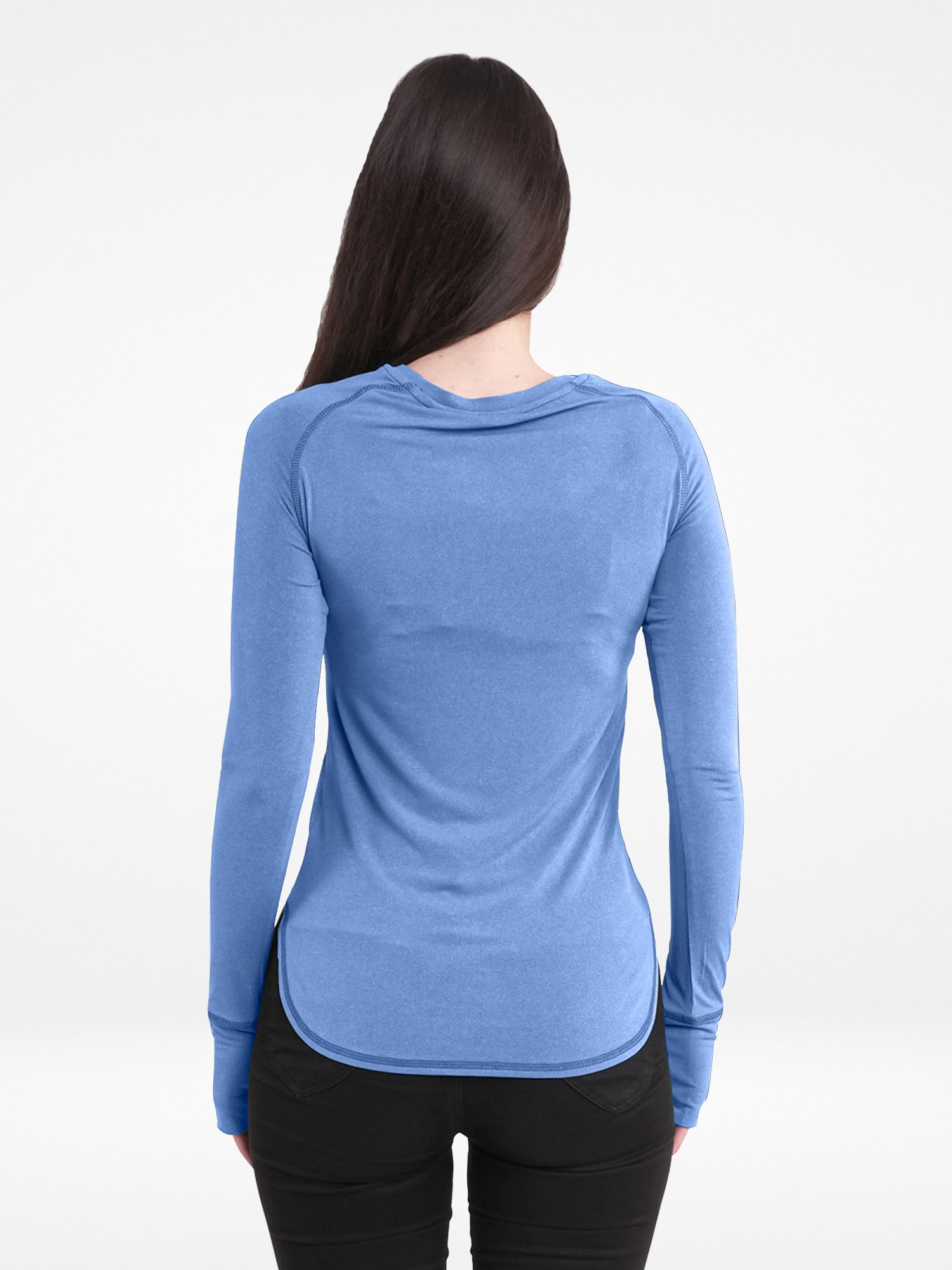 Loose Fit Quick Dry Long Sleeve Gym Yoga Tops T-Shirt - Inteblu™