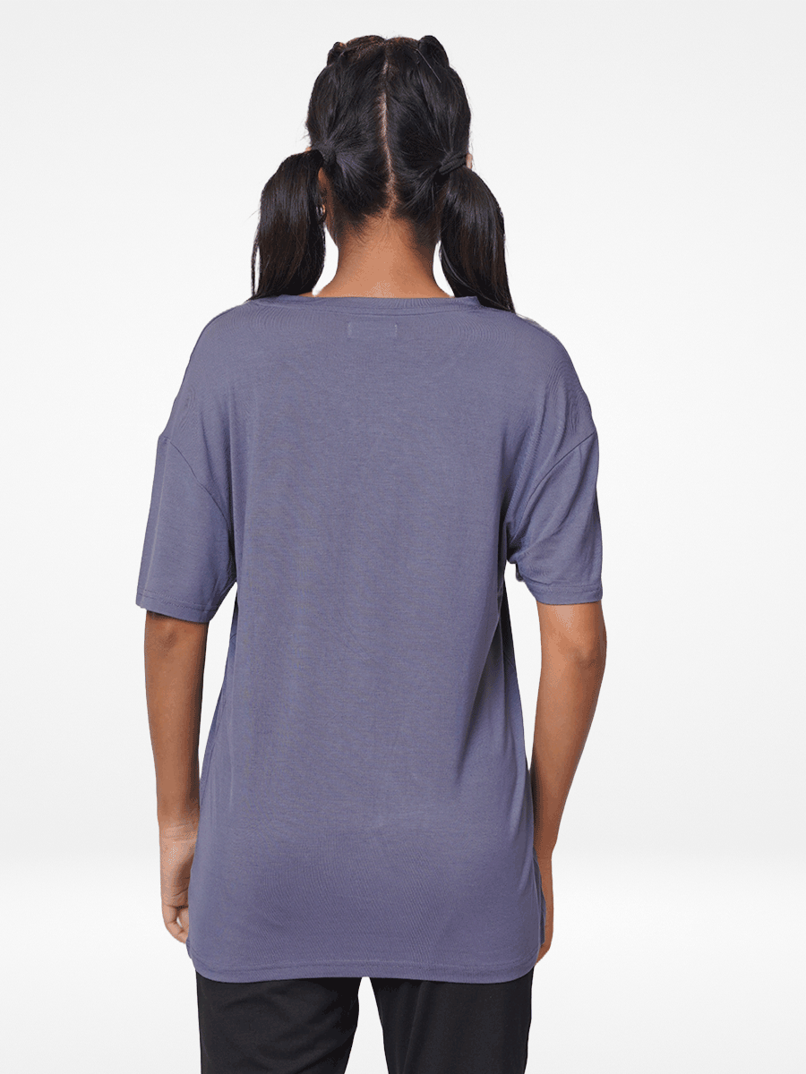 Women Oversized T-Shirt Short Sleeve - Inteblu™