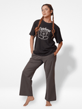 Women Cute Bear Print T-shirt with Short Sleeves and Round Neck - Inteblu™