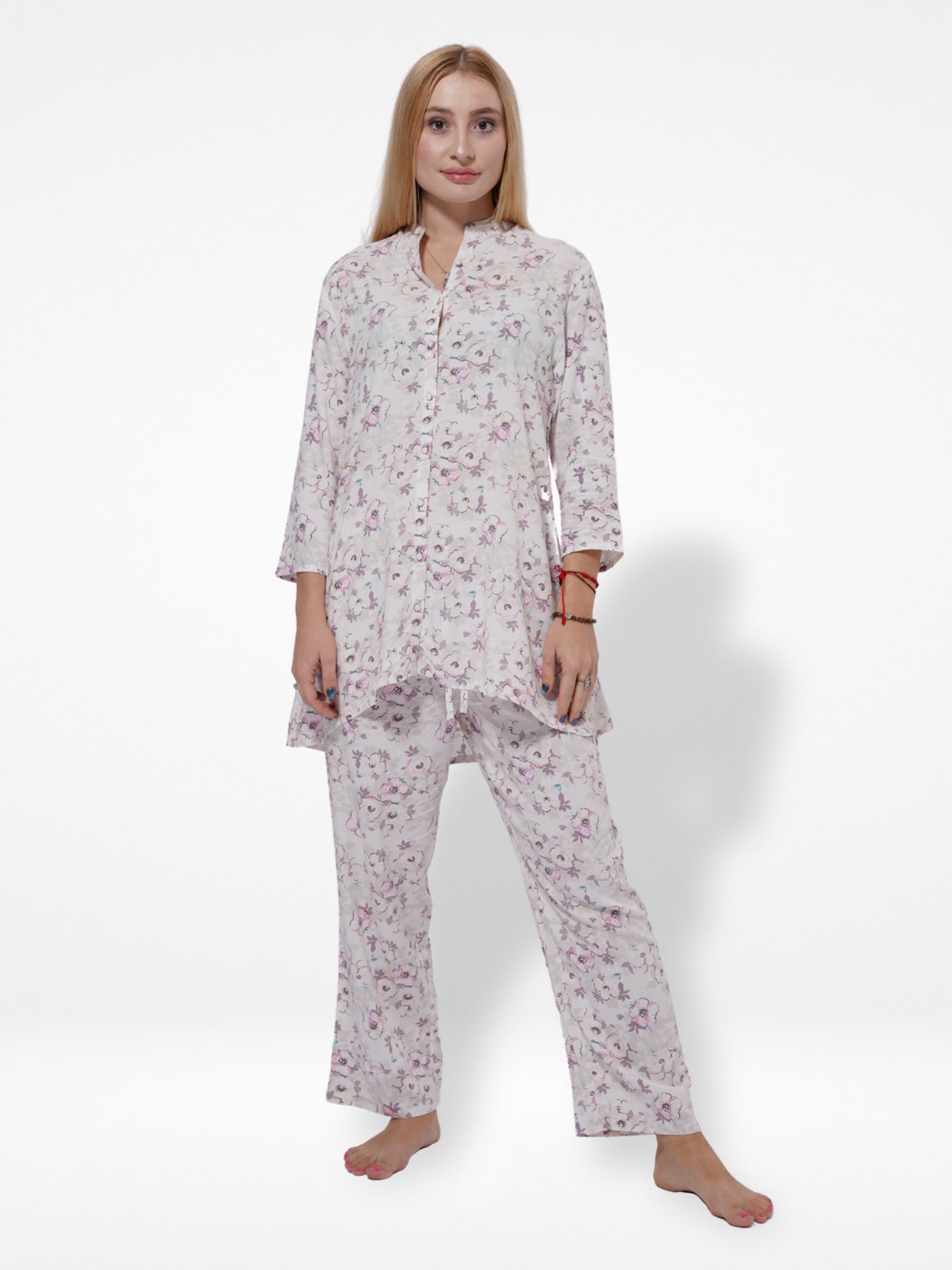 Women Floral Print AOP Co-Ord Set - Inteblu™