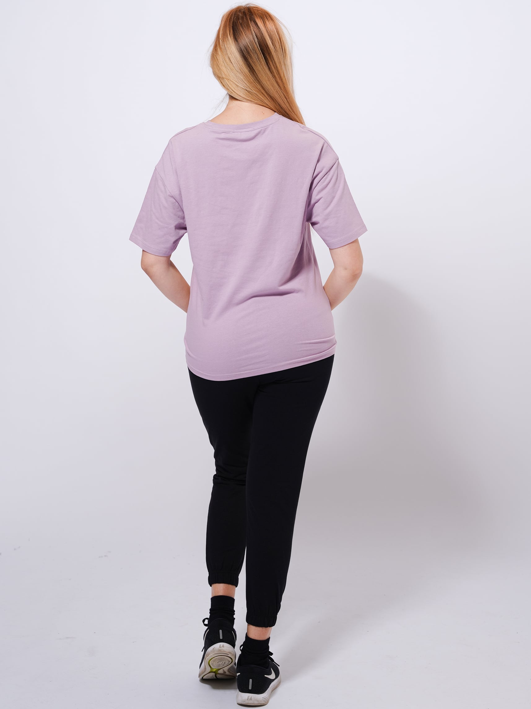 Women Oversized Dance fit T-Shirt - Lilac - Inteblu™