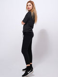 Women's Oversized Dance fit T-Shirt - Black - Inteblu™