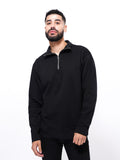 Men's Long Sleeve High Neck Sweatshirt - Inteblu™