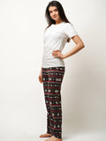 Women's Fleece Pajama & Sleep Pants - inteblu