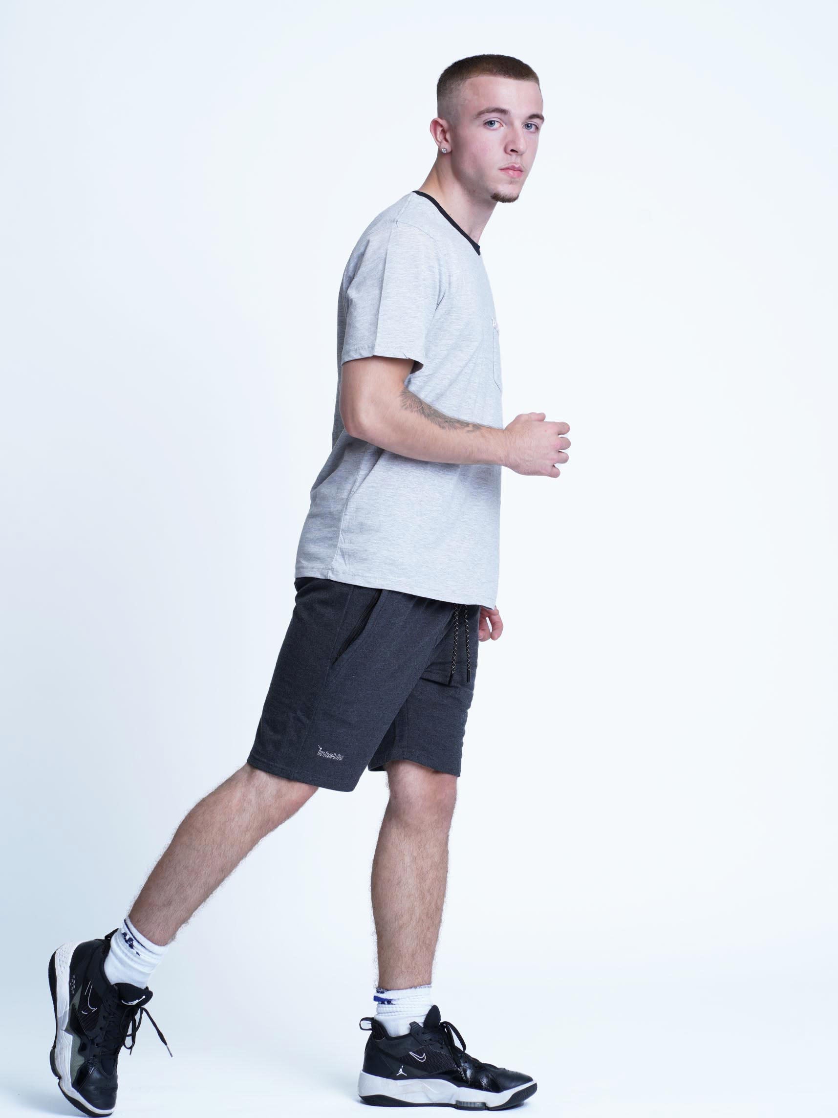 Men Regular Fit T-shirt With Chest Pocket - Inteblu™