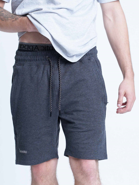 Men Shorts Cotton Knitted Fabric - inteblu