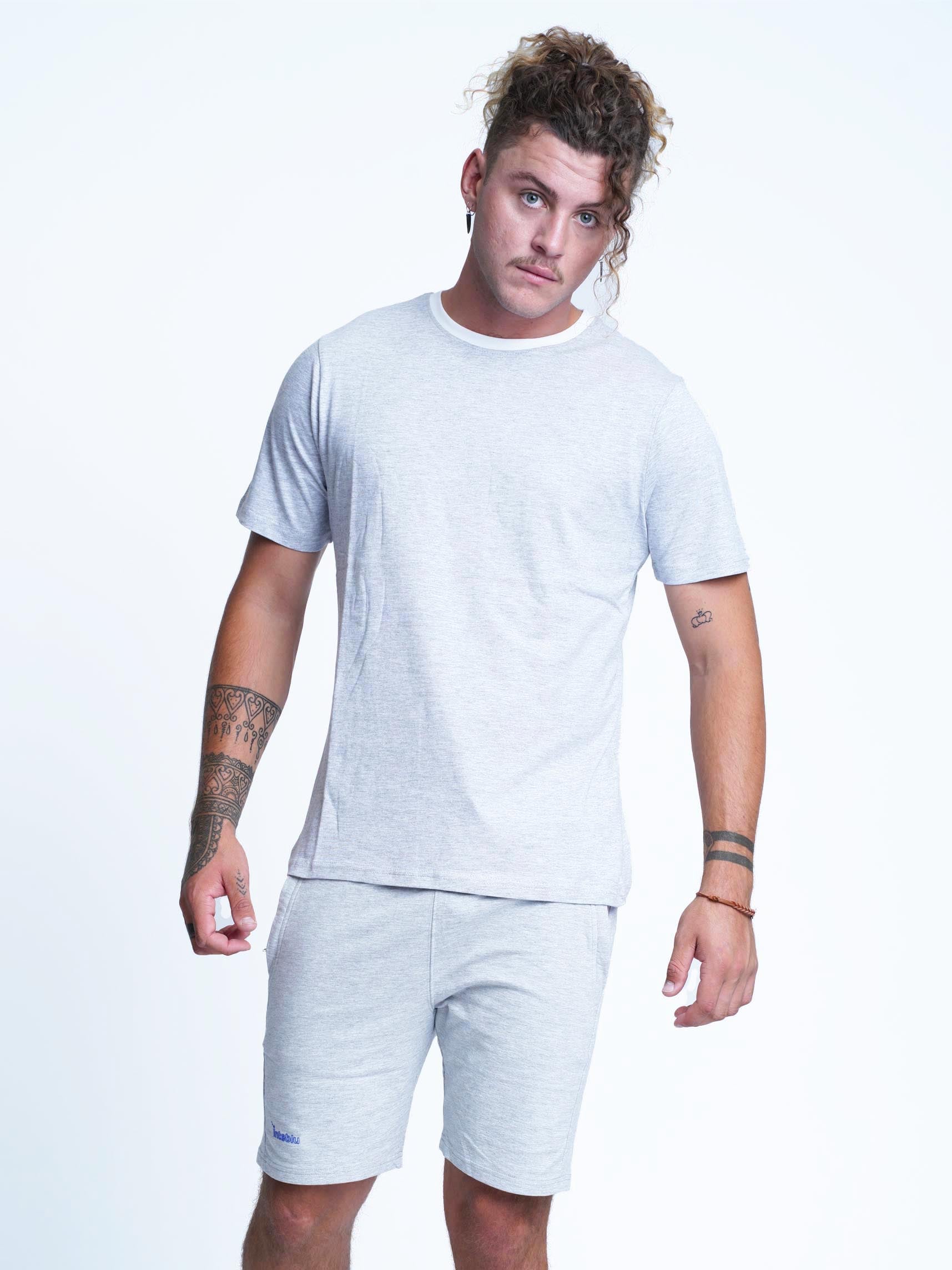 Men T-shirt & Customize Collar. - Inteblu™