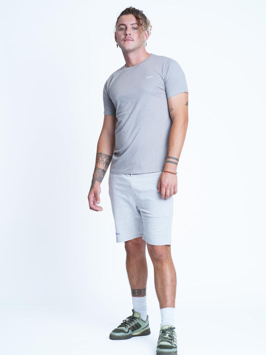 Men's Regular Slim T-shirt Round Neck - inteblu