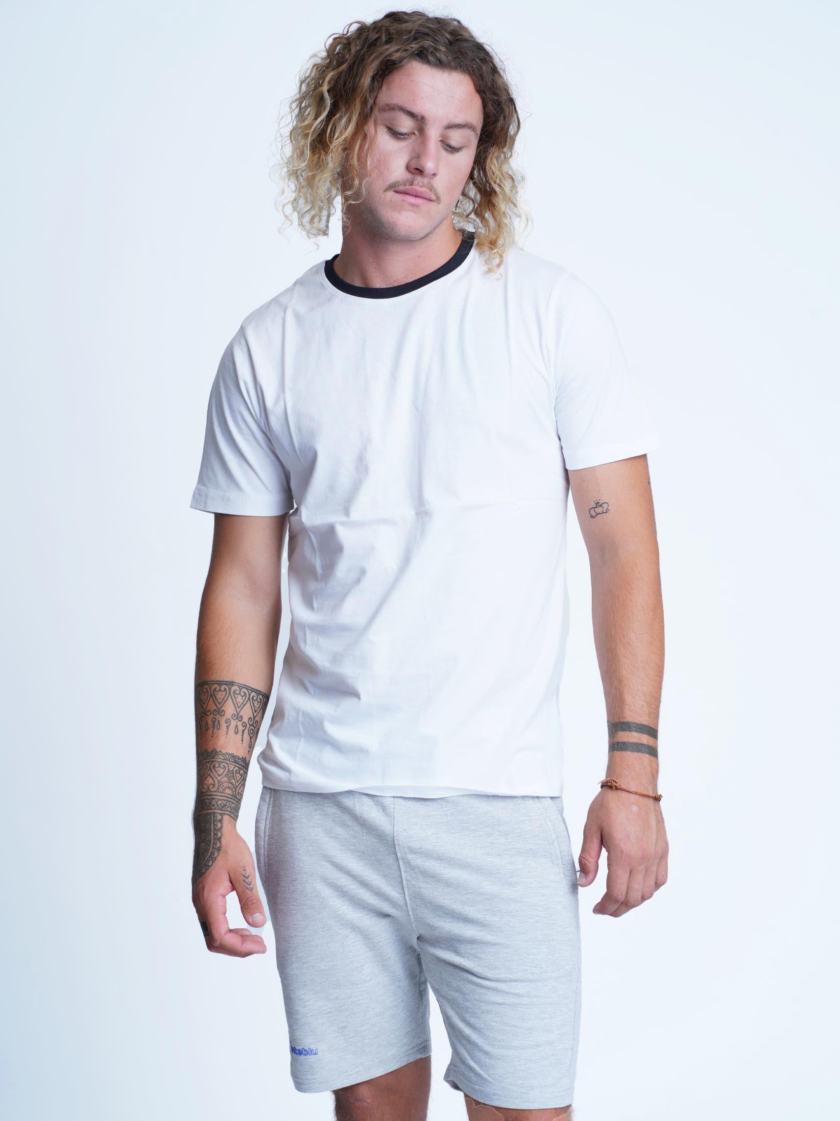 Men's Regular T-shirt, Customize Collar. - Inteblu™