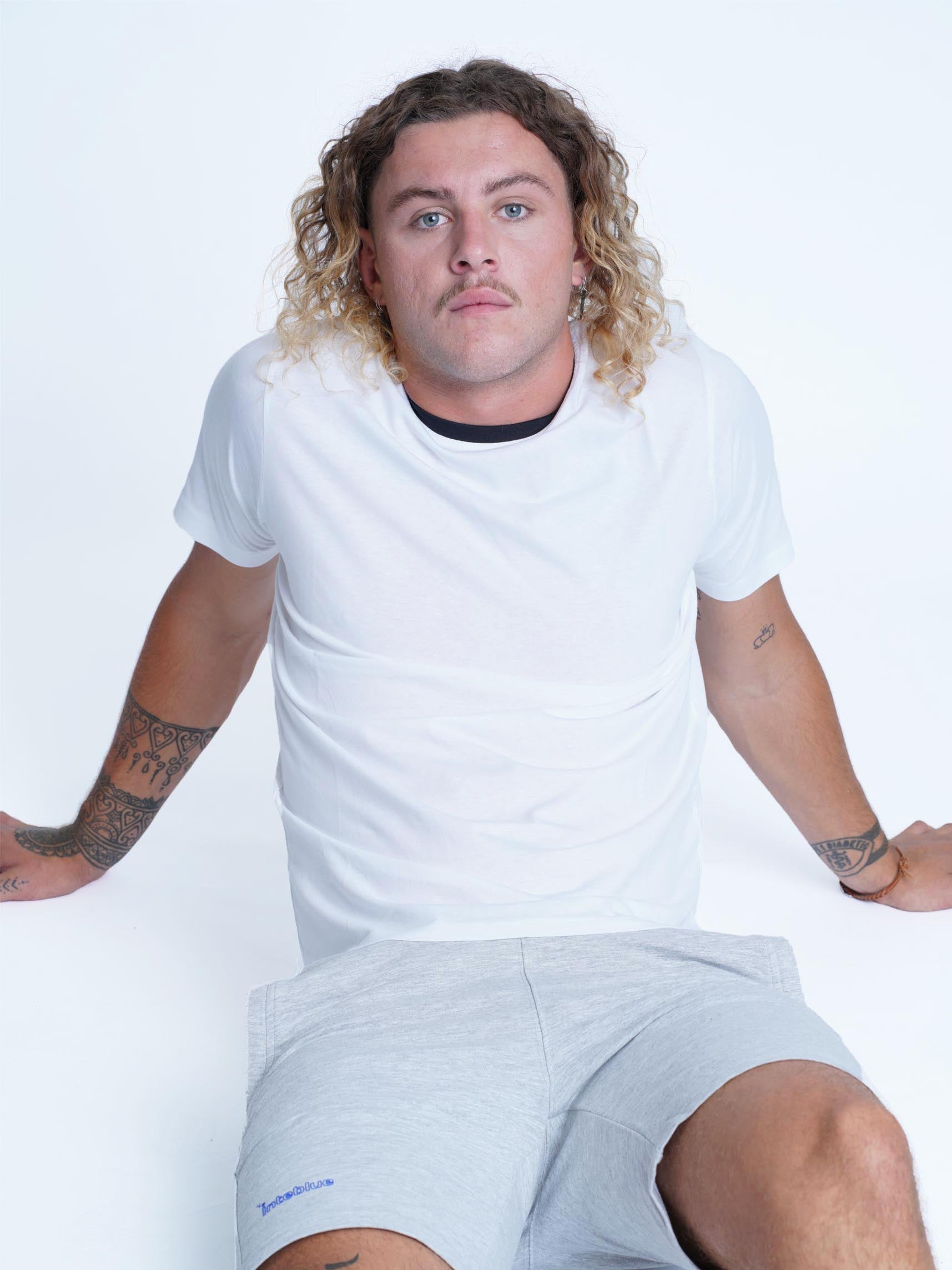 Men's Regular T-shirt, Customize Collar. - Inteblu™