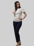 Women Button Facing short sleeve Top & loungewear set - inteblu