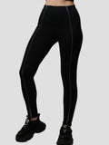 Women Contrast stitching leggings & casual outfits. - inteblu