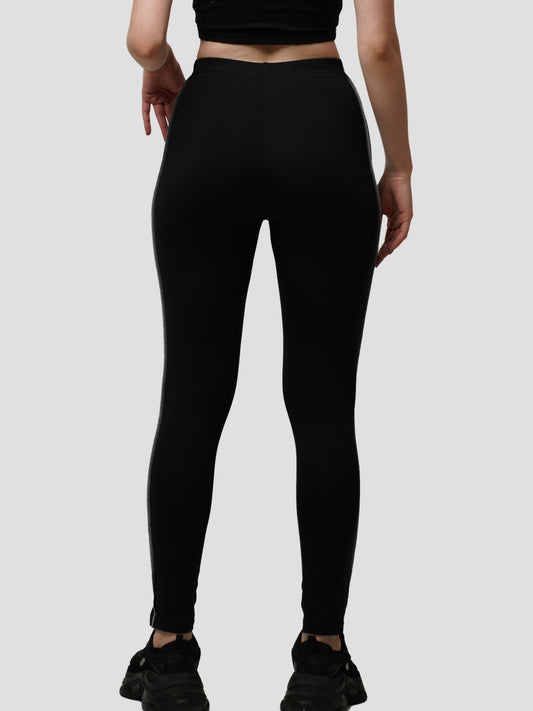 Women Contrast stitching leggings - Inteblu™